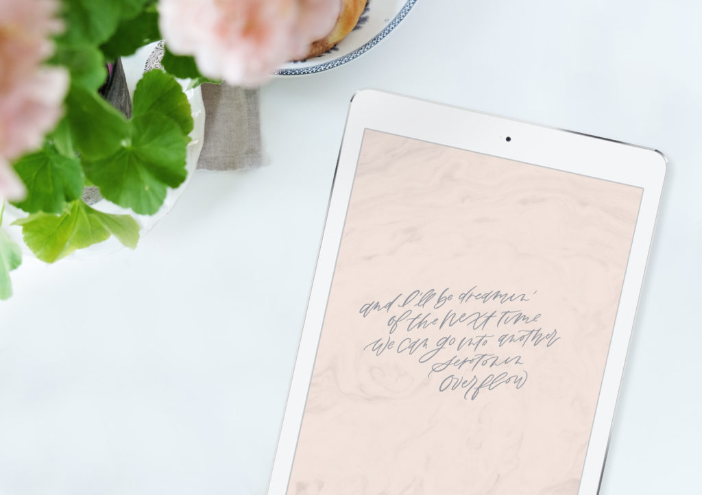 Calligrapher | February Freebie: Wallpapers from Sarah Ann Design
