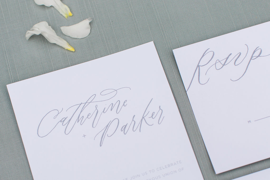 Semi Custom Wedding Invitation | The Catherine, by Sarah Ann Design