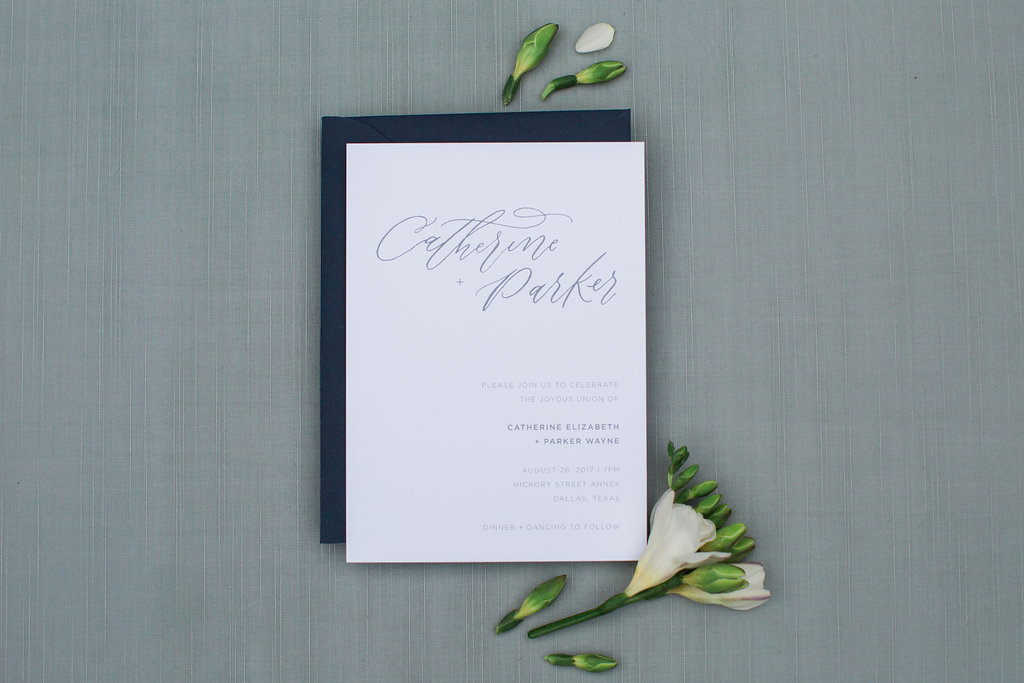 Semi Custom Wedding Invitation | The Catherine, by Sarah Ann Design