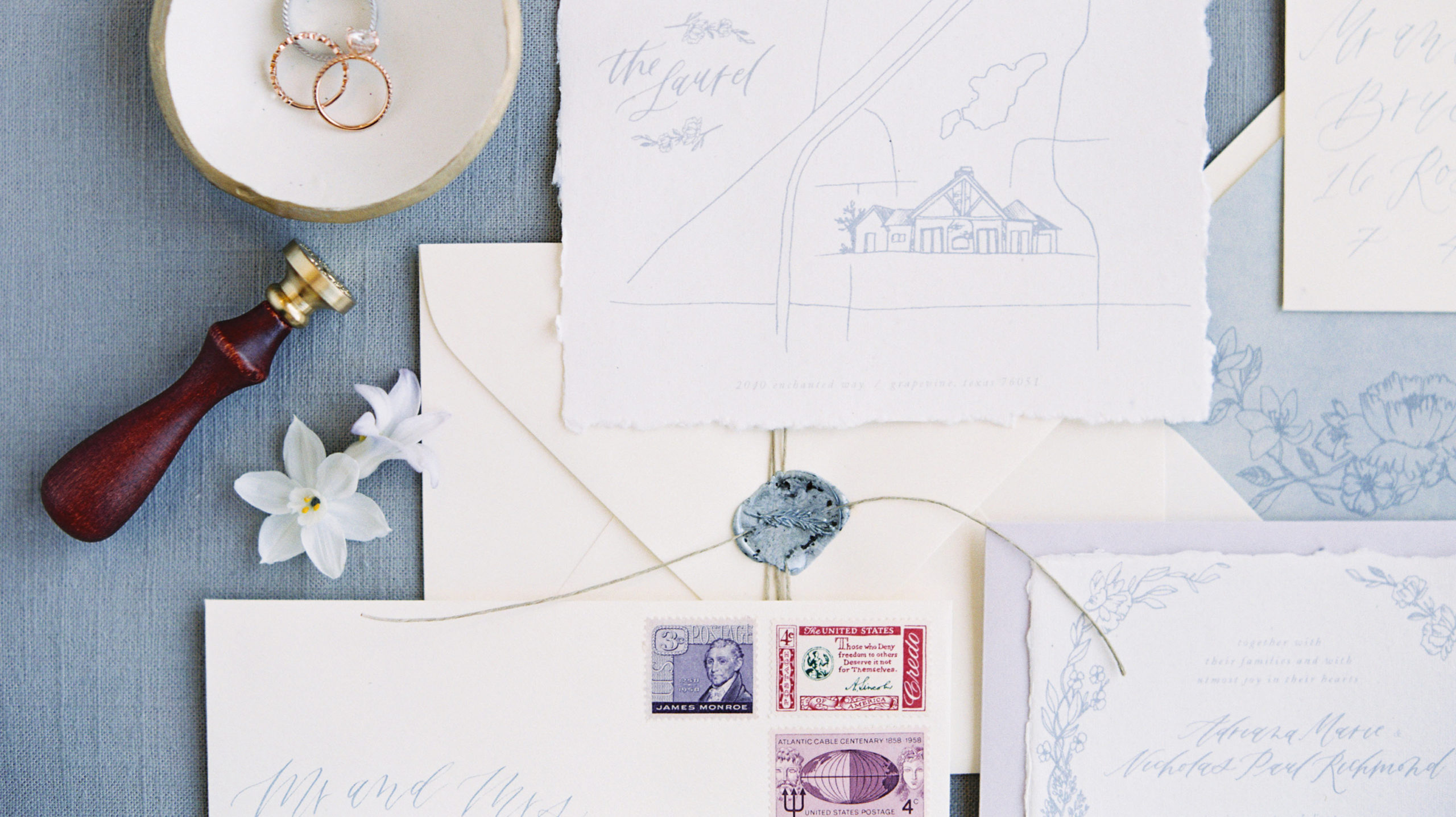 Mail Wedding Invitations // Sarah Ann Design