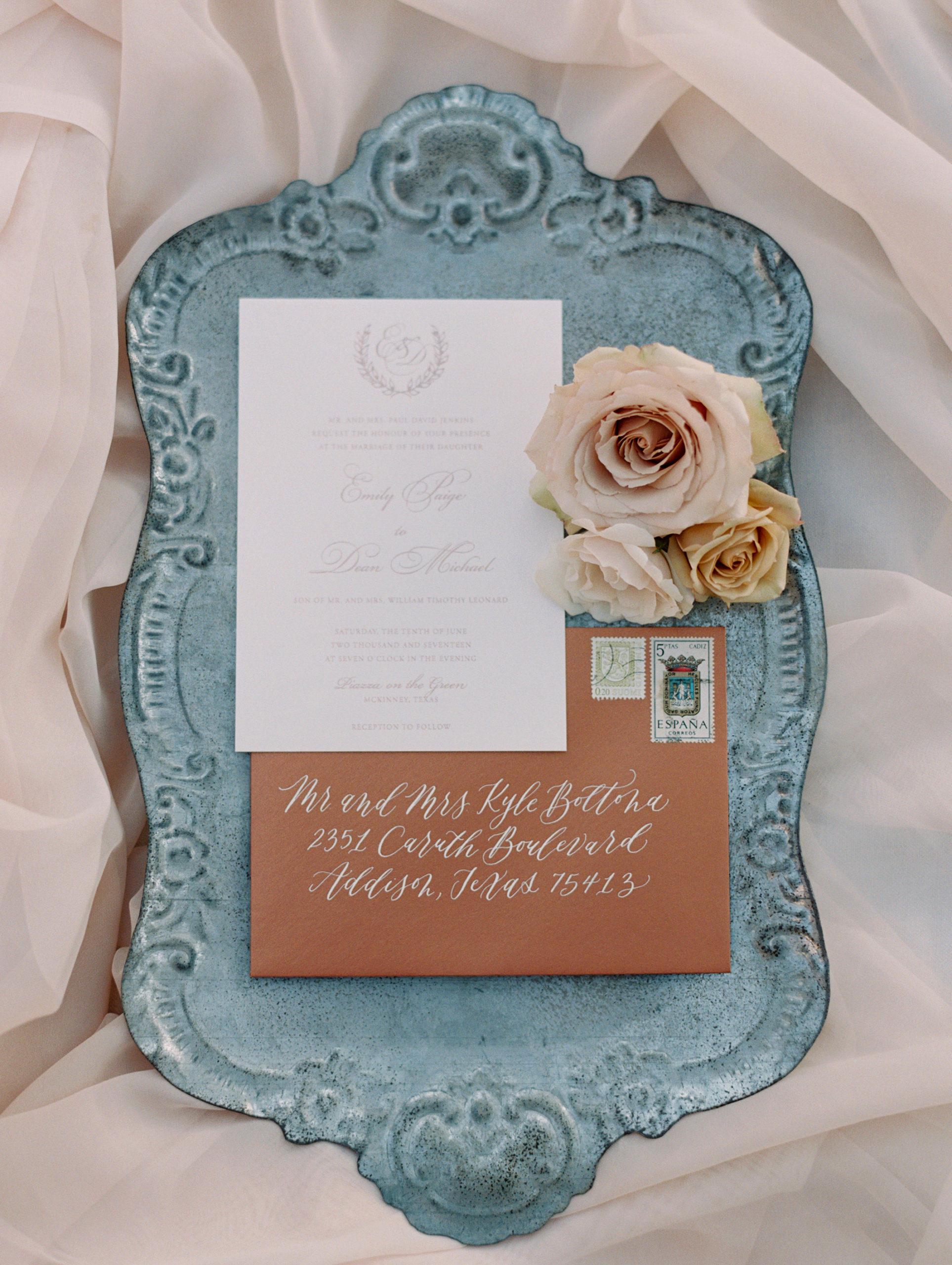 Wedding Envelopes Calligraphy // Sarah Ann Design