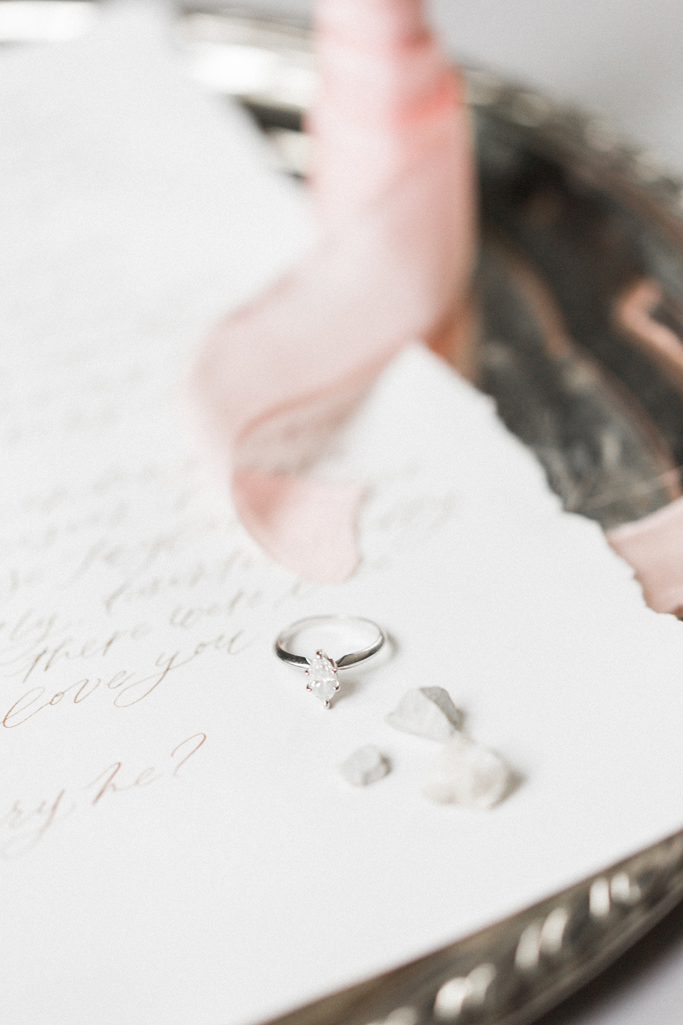 It is Well - Wedding Calligraphy Vows - Sarah Ann Design - Proposal Calligraphy