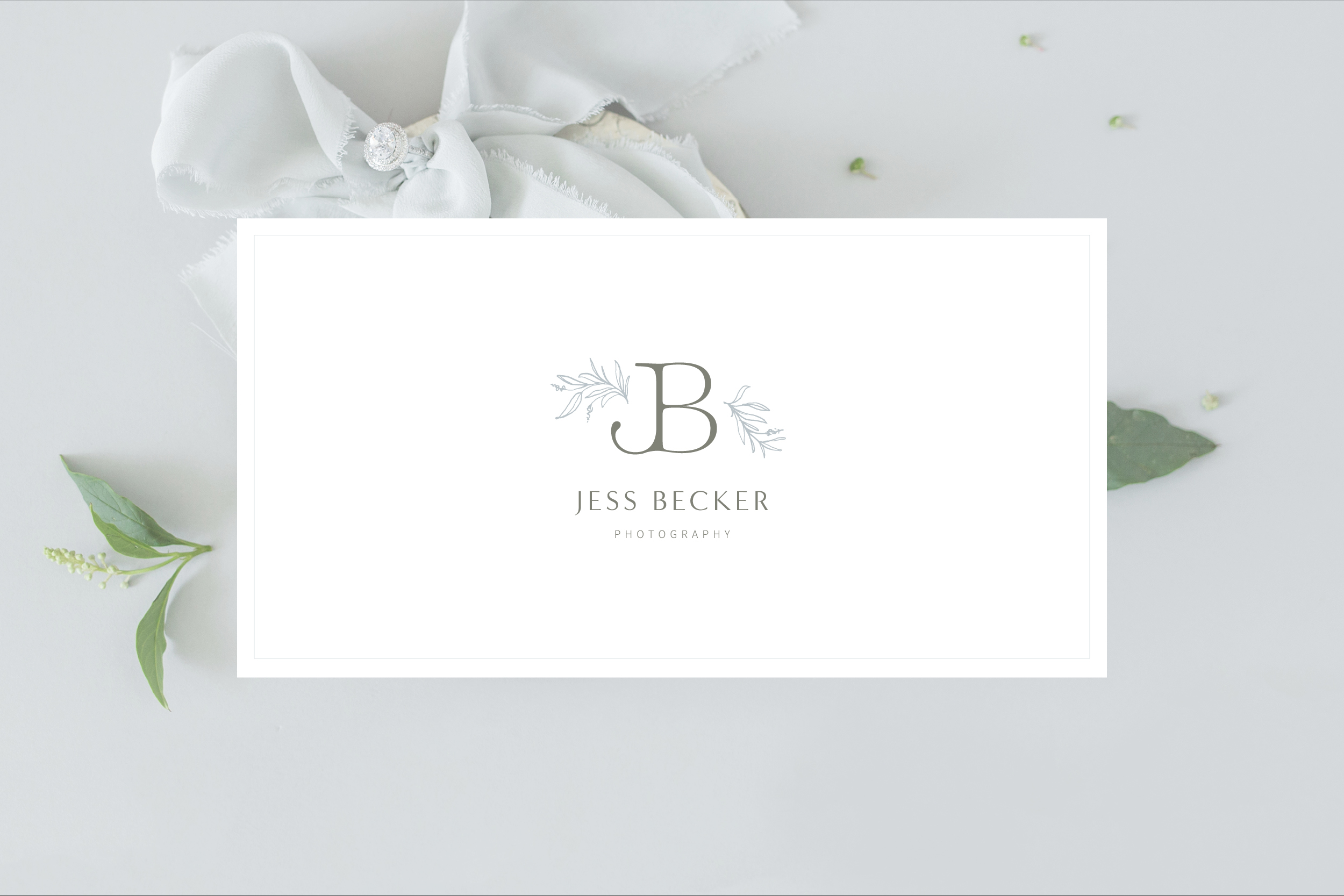 Wedding Photographer Brand Design: Jess Becker Photo // Sarah Ann Design