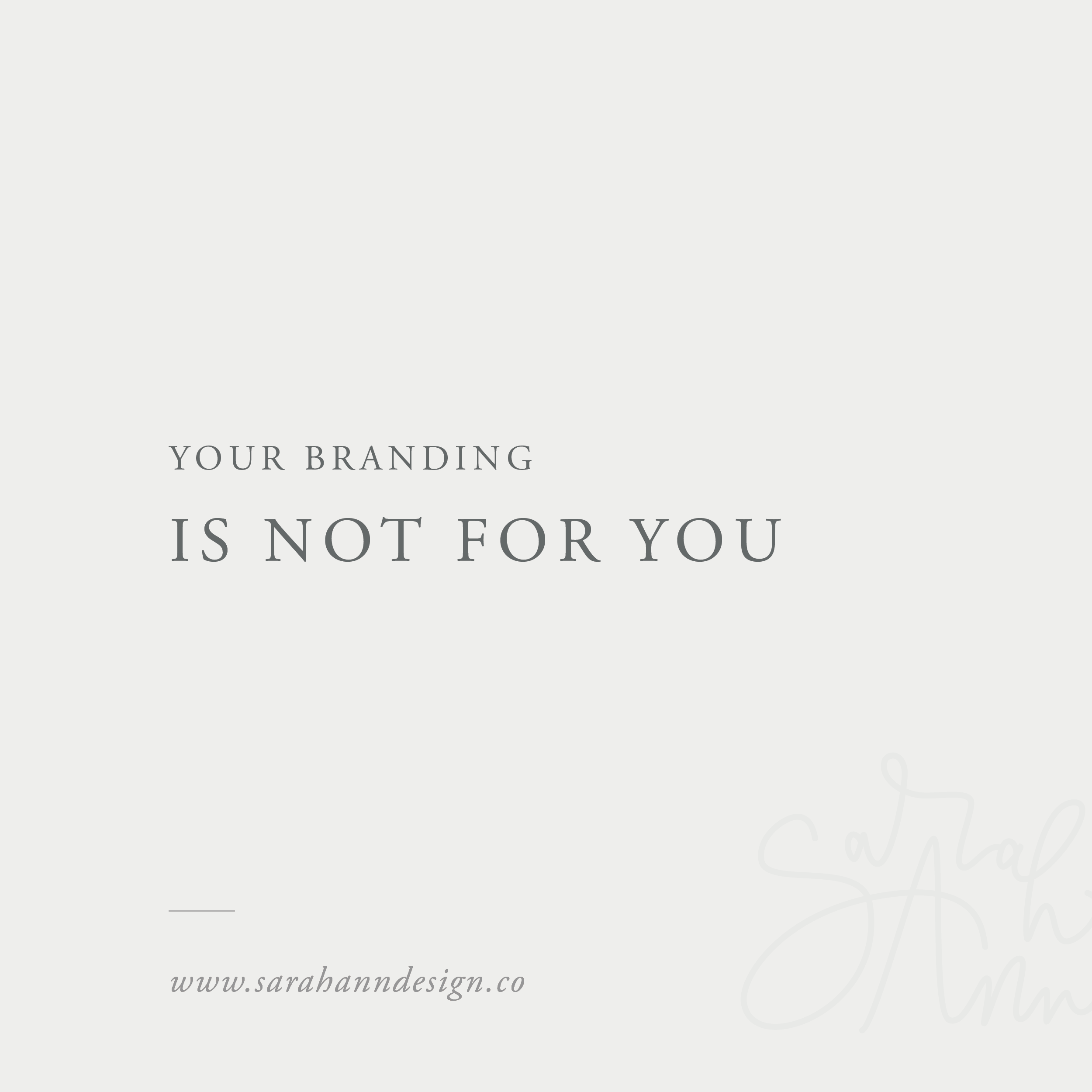 Purposeful Branding for Creatives - Sarah Ann Design Co