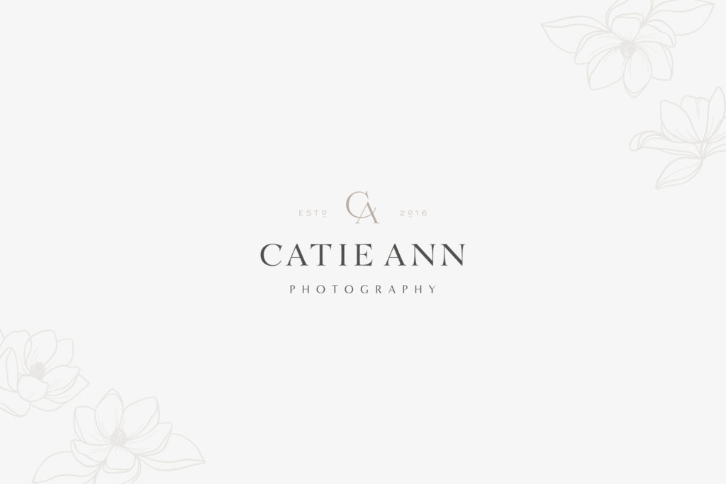 Luxury Photographer Brand Design and Logo Design - Branding for Creatives - Sarah Ann Design