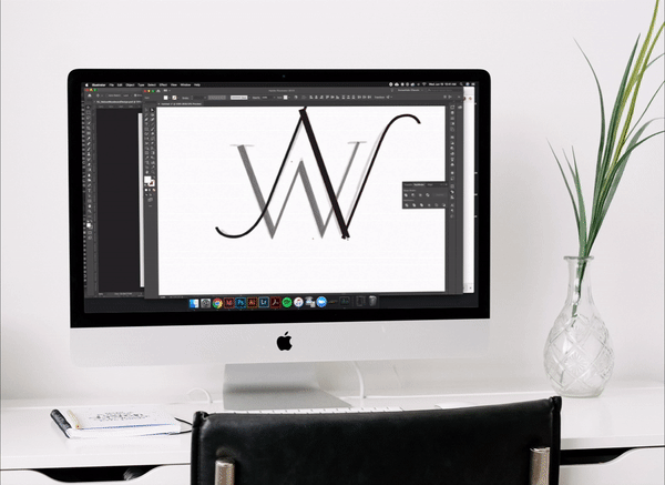 Logo Designs for Creatives // Behind the Scenes of a Logo Design Project
