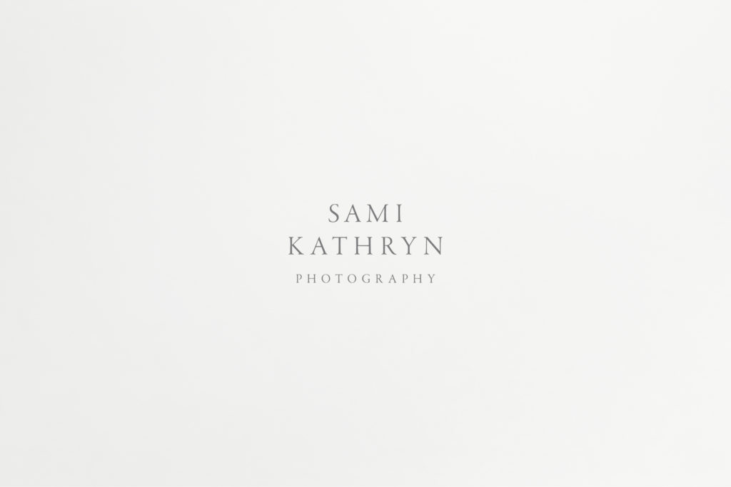 Photographer Brand Design - Sami Kathryn Photography - Branding for Photographers - Sarah Ann Design