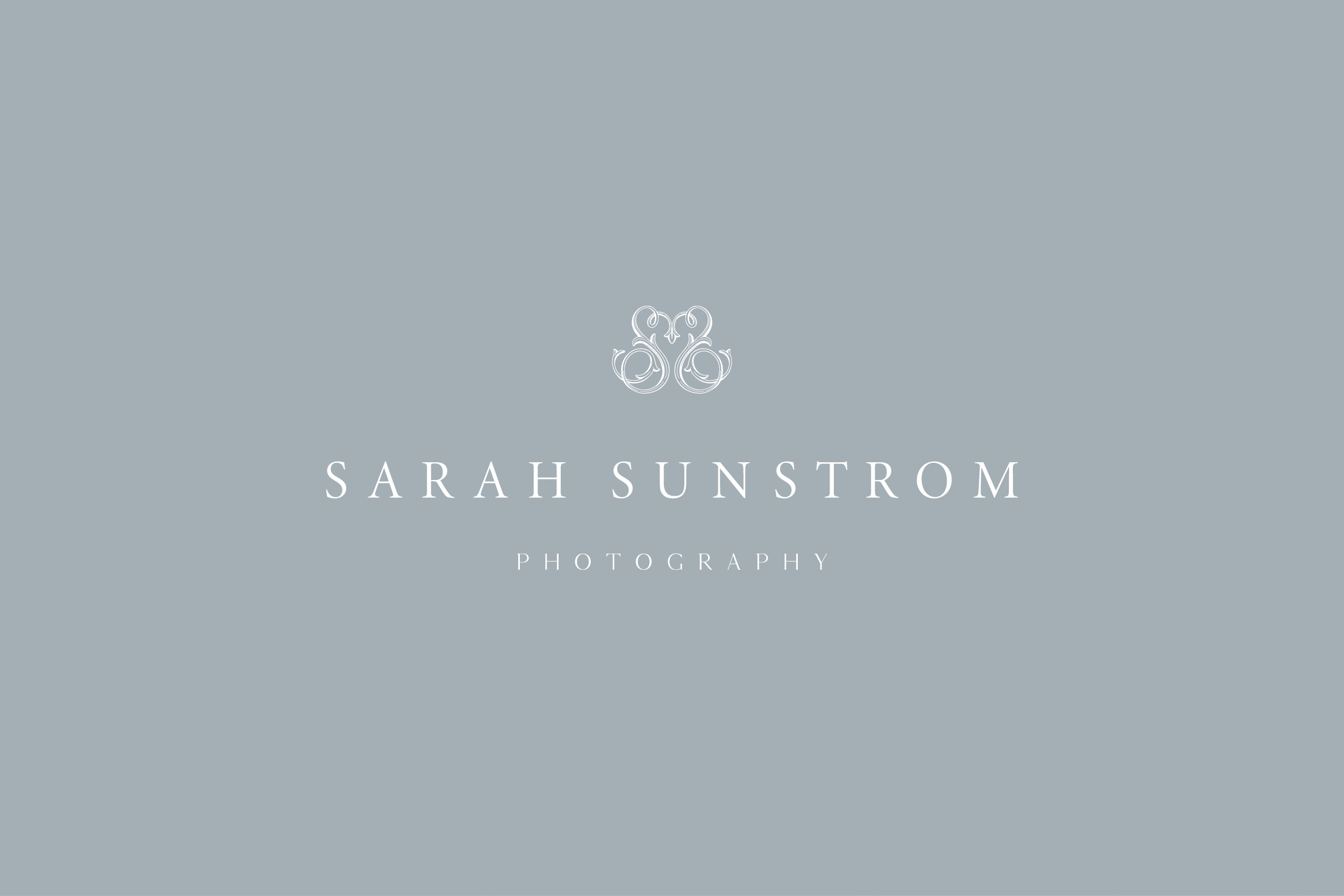 Fine Art Photographer Brand Design - Sarah Sunstrom Photography - Destination Photographer Logo - Sarah Ann Design