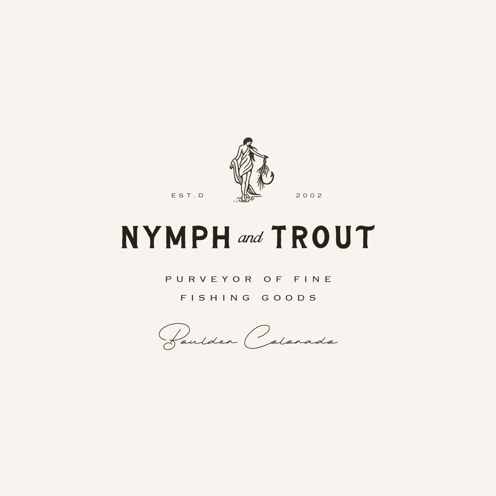 Wilderness Adventure Brand Design | Fly Fishing Logo Design