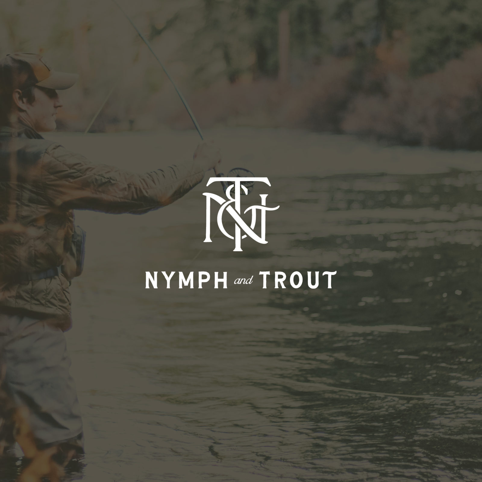 Wilderness Adventure Brand Design | Fly Fishing Logo Design