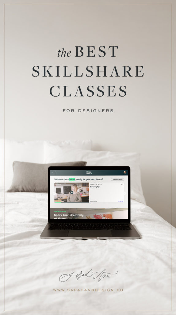 Best Skillshare Classes for Designers - My Favorite Online Graphic Design Classes - Sarah Ann Design