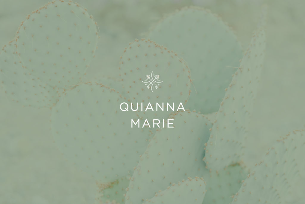 Colorful Photographer Brand Design - Quianna Marie - by Sarah Ann Design