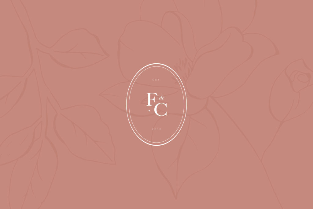 Custom Logo Design | Floral Designer: Flor De Casa | Brand Design by Sarah Ann Design