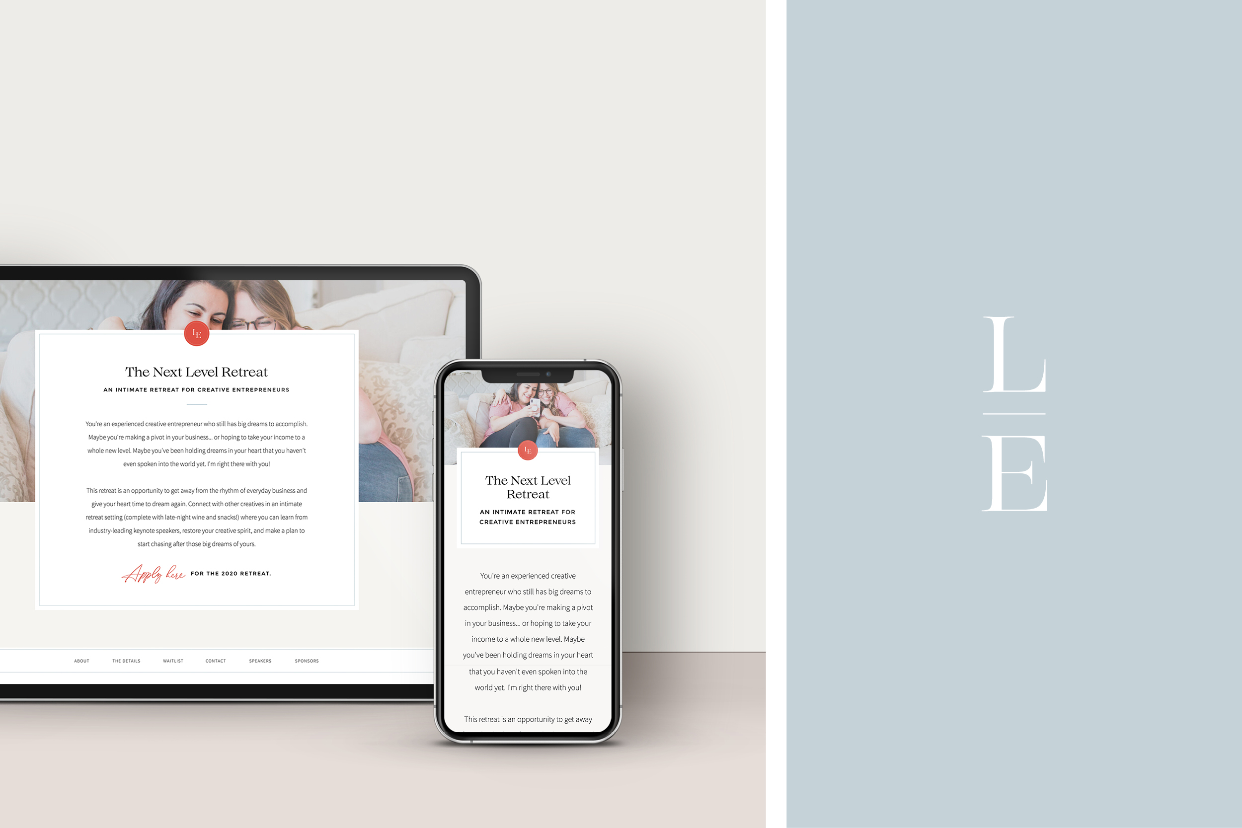 Brand and Website Design for Creative Educator Laylee Emadi | by Sarah Ann Design