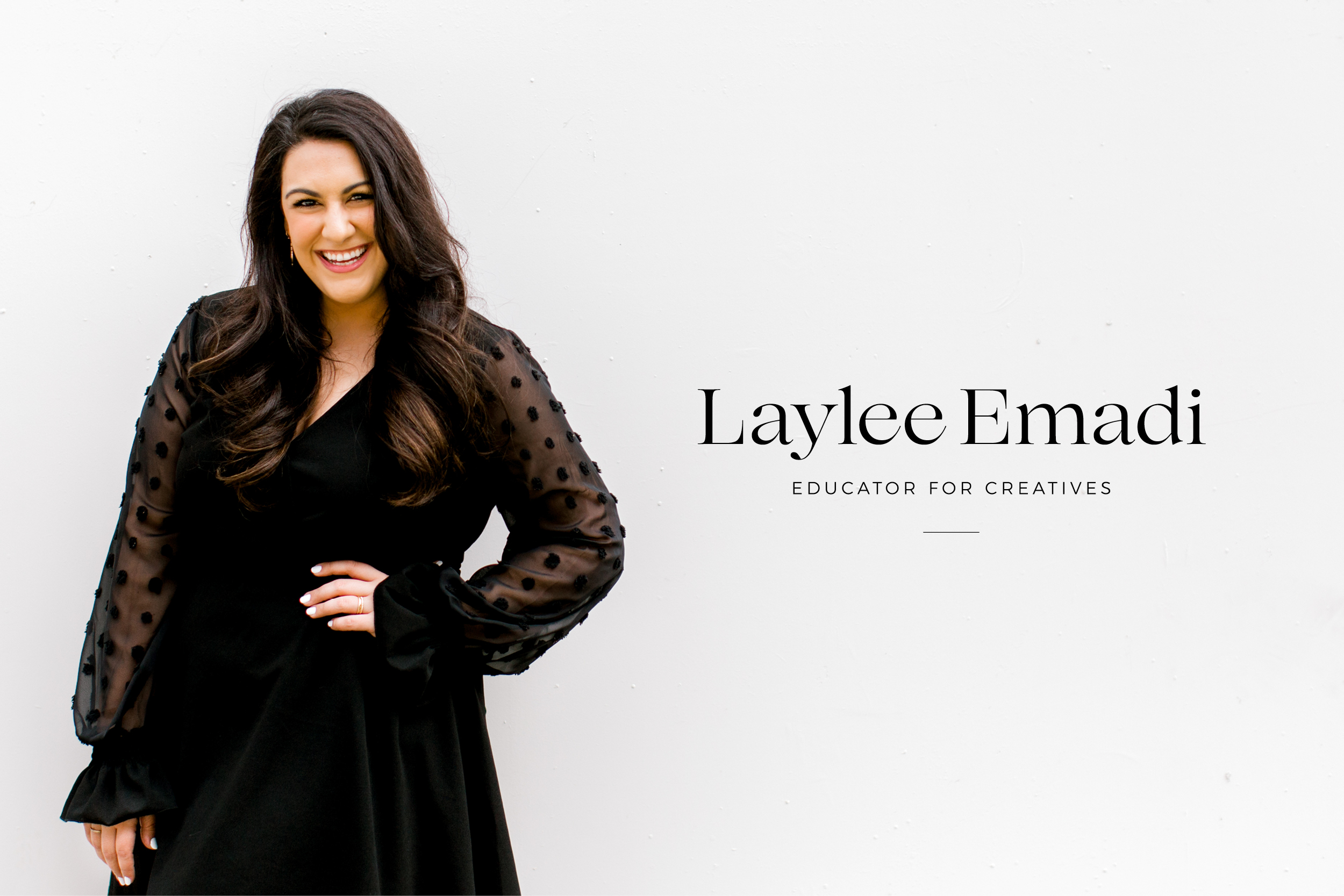 Brand and Website Design for Creative Educator Laylee Emadi | by Sarah Ann Design