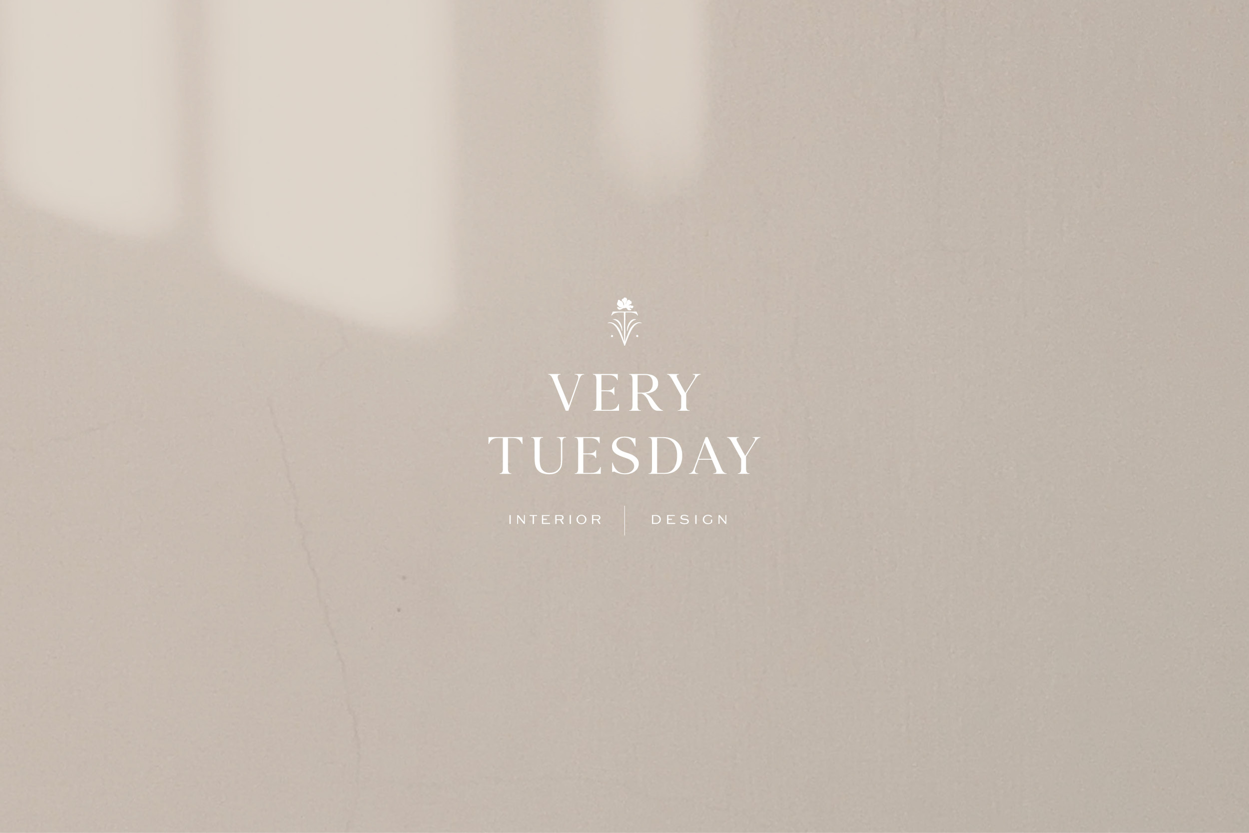 Very Tuesday - Interior Design Studio Logo + Branding by Sarah Ann Design - 1