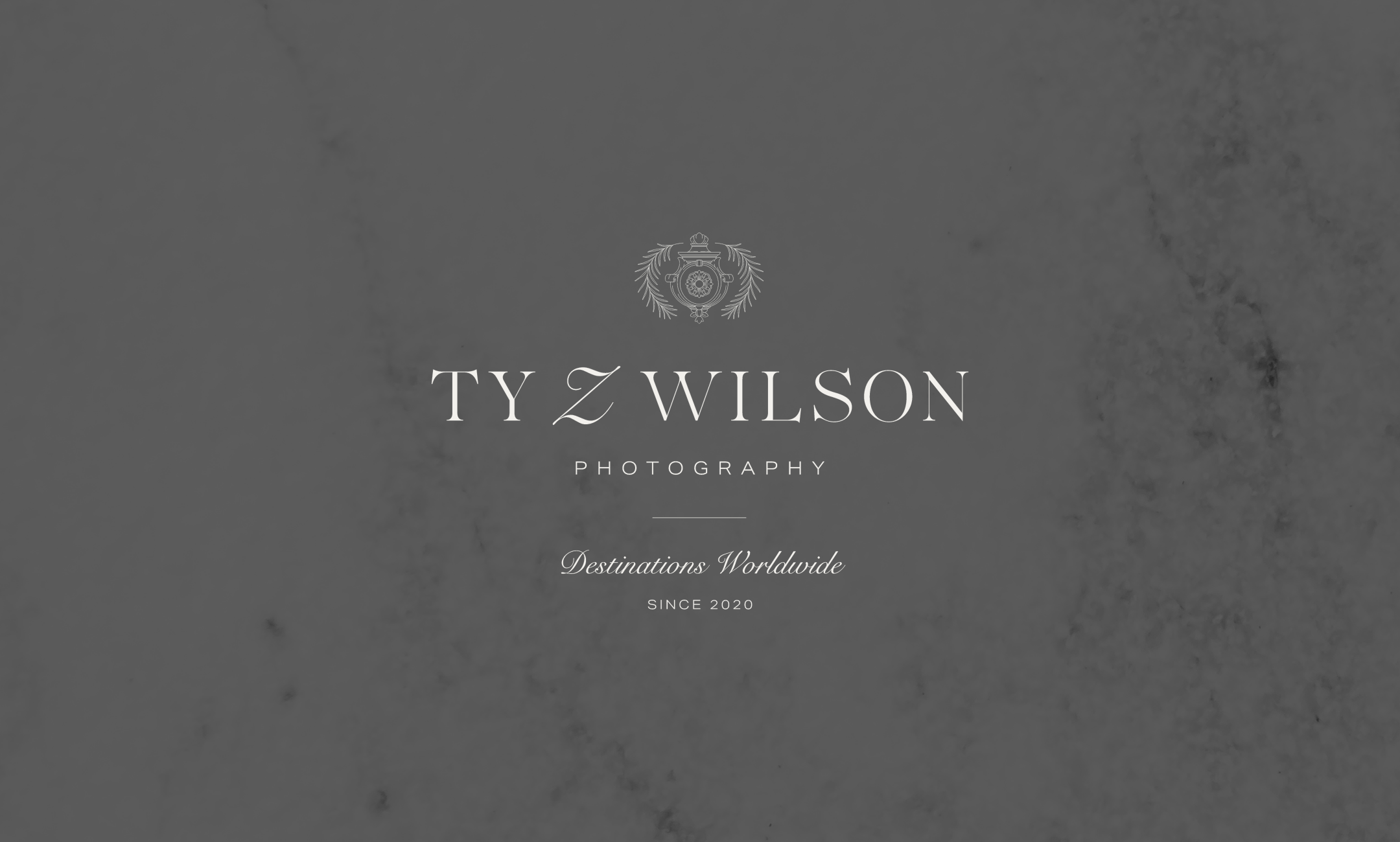 Ty Z Wilson - Luxury Wedding Photographer Brand Design - Branding by Sarah Ann Design