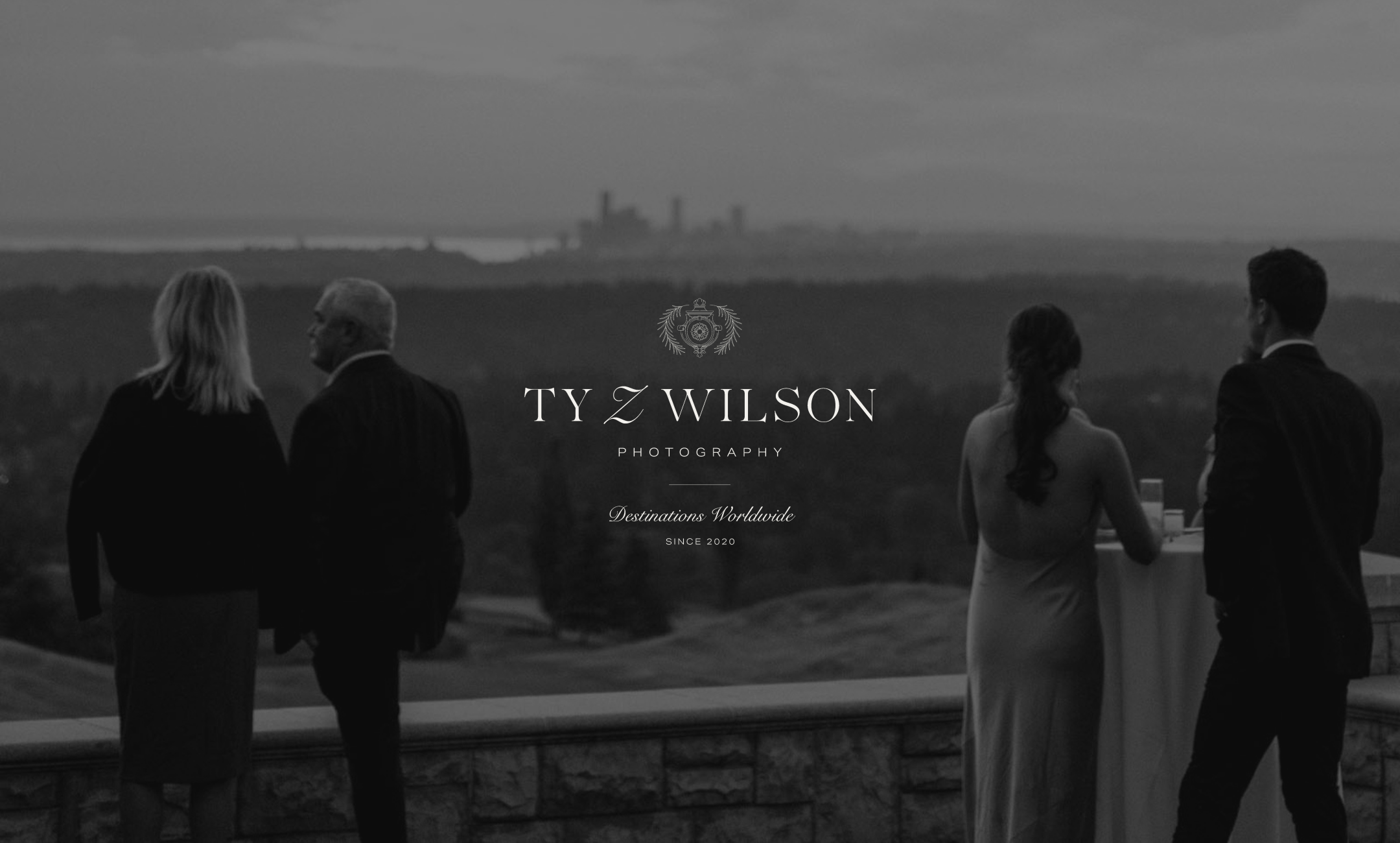 Ty Z Wilson - Wedding Photographer Logo by Sarah Ann Design