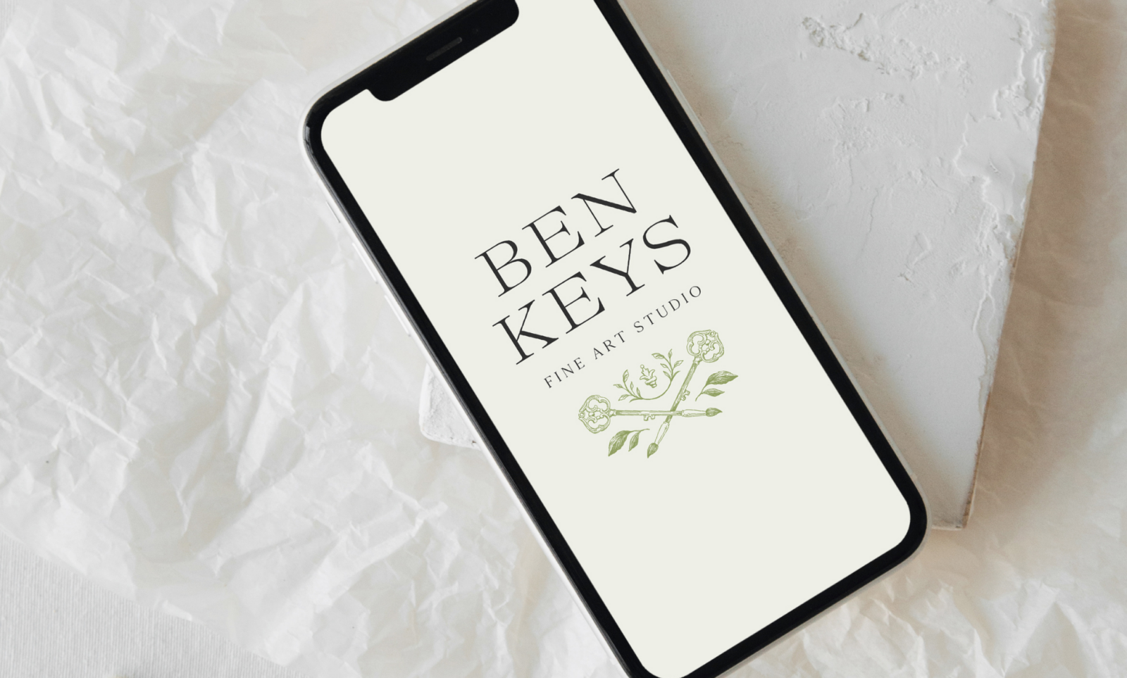 Brand Design Ben Keys Fine Art Studio Sarah Ann Design