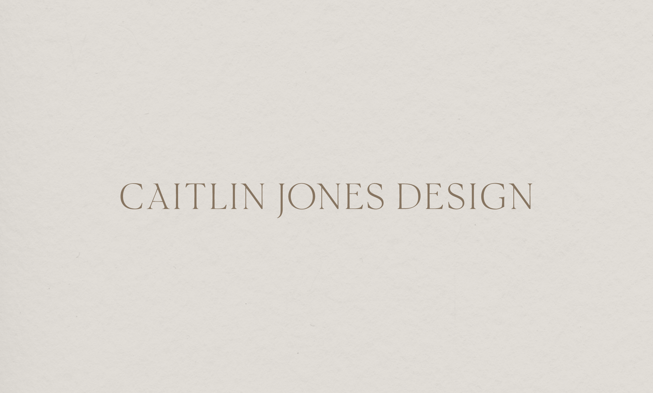 Interior Designer Brand Identity | Logo by Sarah Ann Design - Main Logo Text