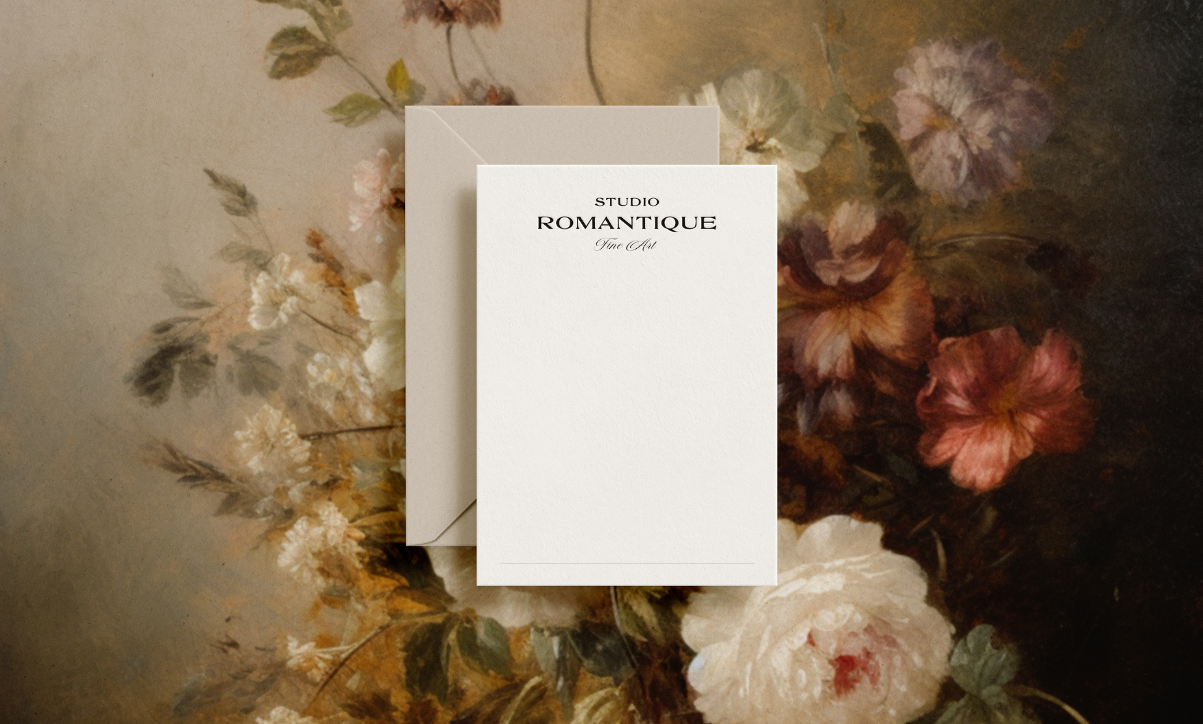 Romantique Semi Custom Brand Template - Creative, Romantic, Luxury Brand by Sarah Ann Design
