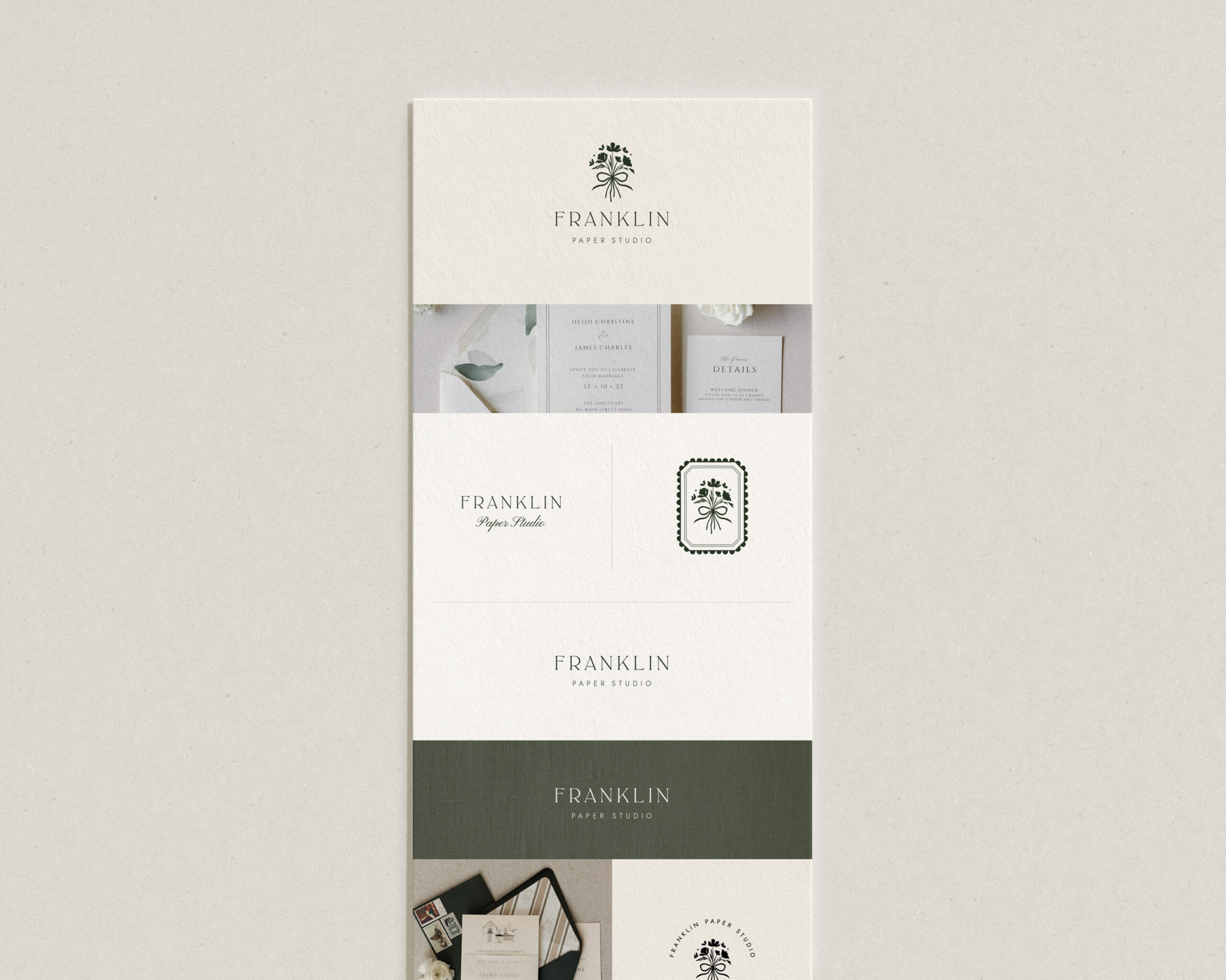 Romantic Luxury Brand Design - Semi Custom Brand Kit by Sarah Ann Design