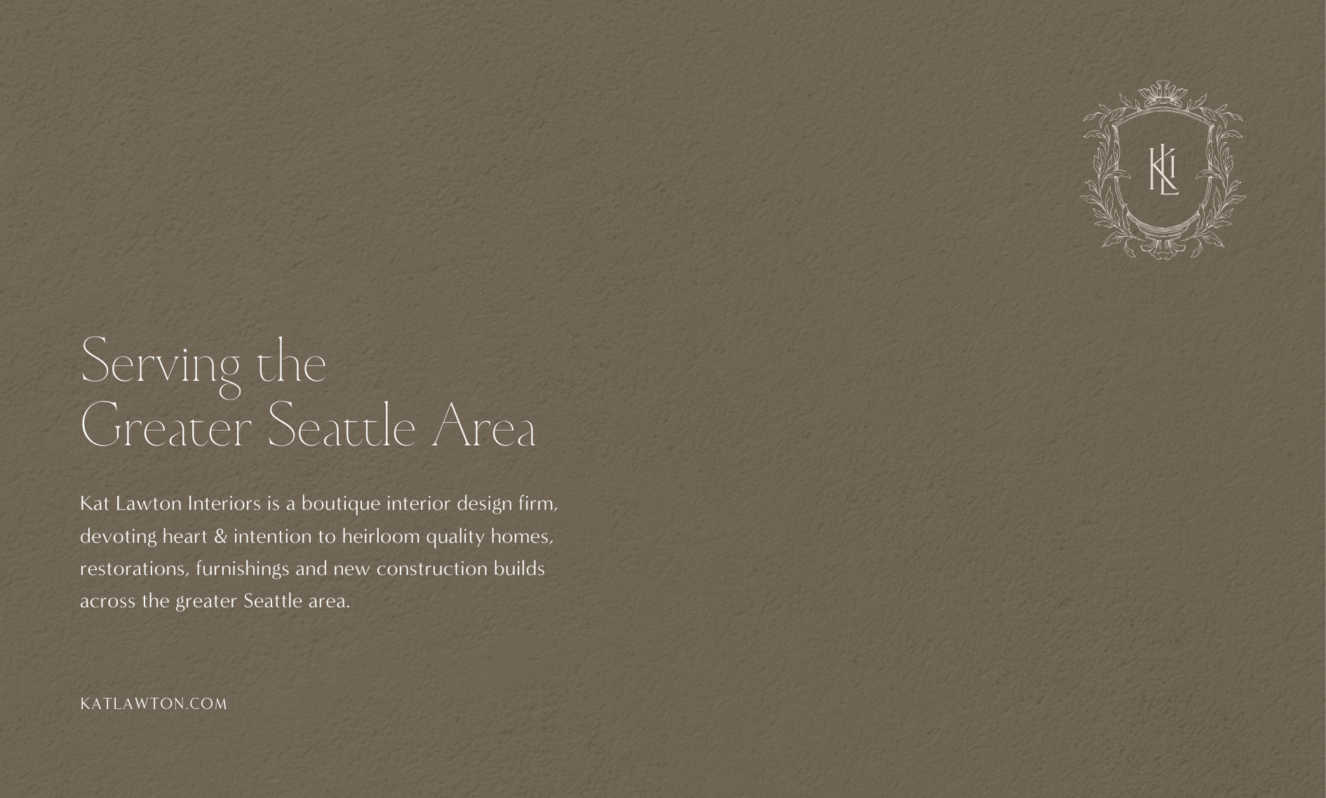 Seattle Based Interior Designer Kat Lawton: Classic Typography Selections by Sarah Ann Design