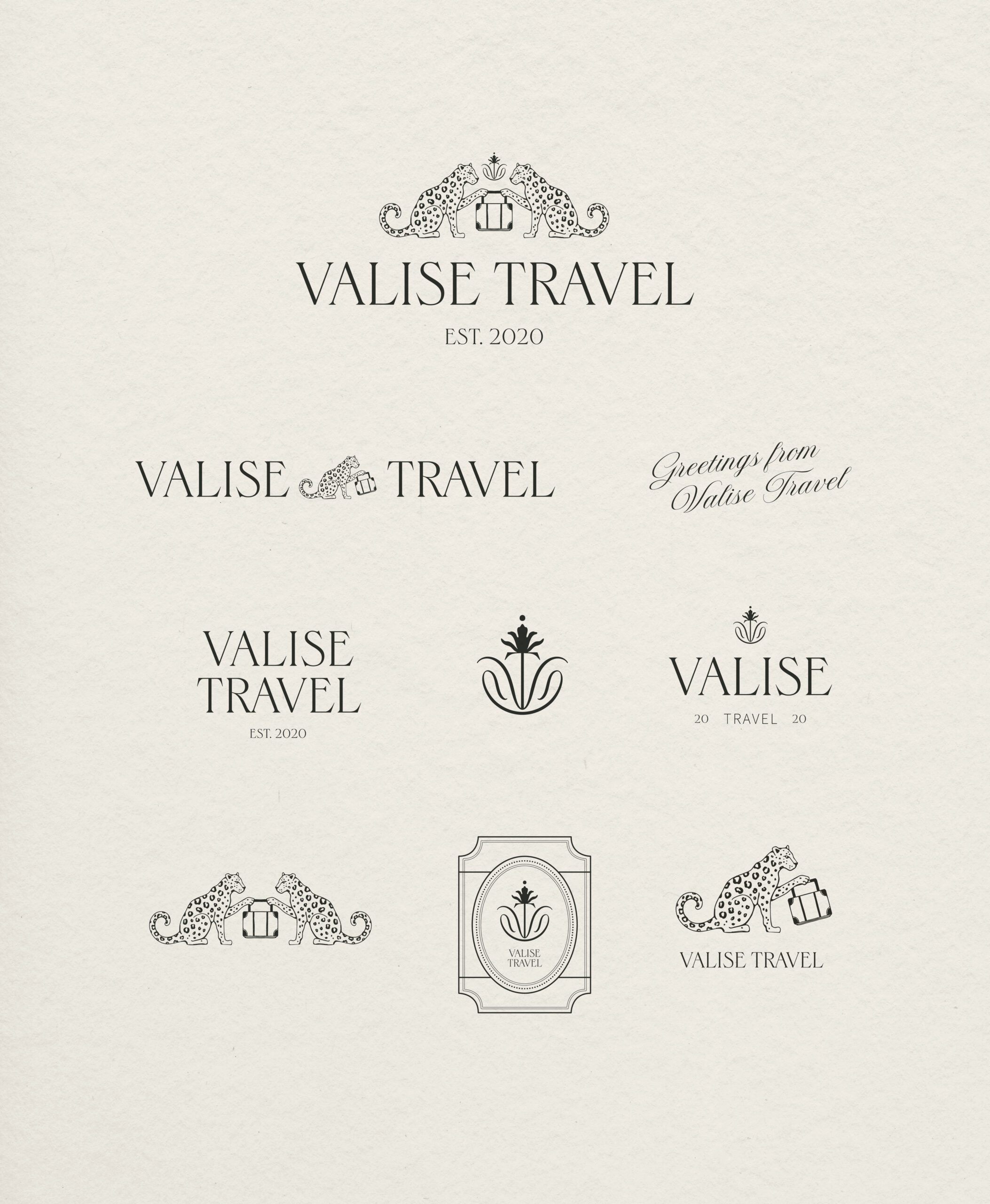 Travel Agency Brand Design - Logo Collection - by Sarah Ann Design