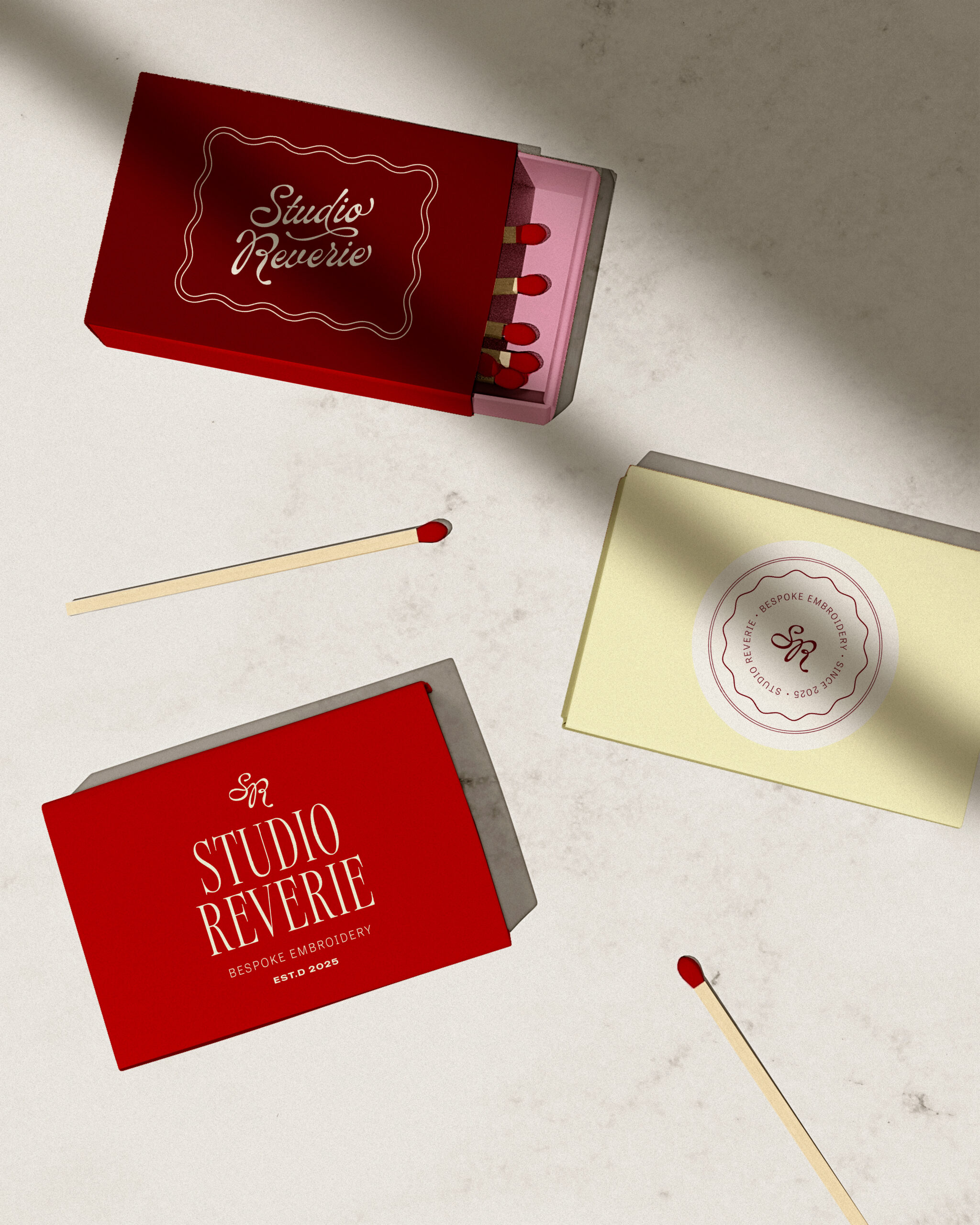 Studio Reverie - Bold Brand Board by Sarah Ann Design