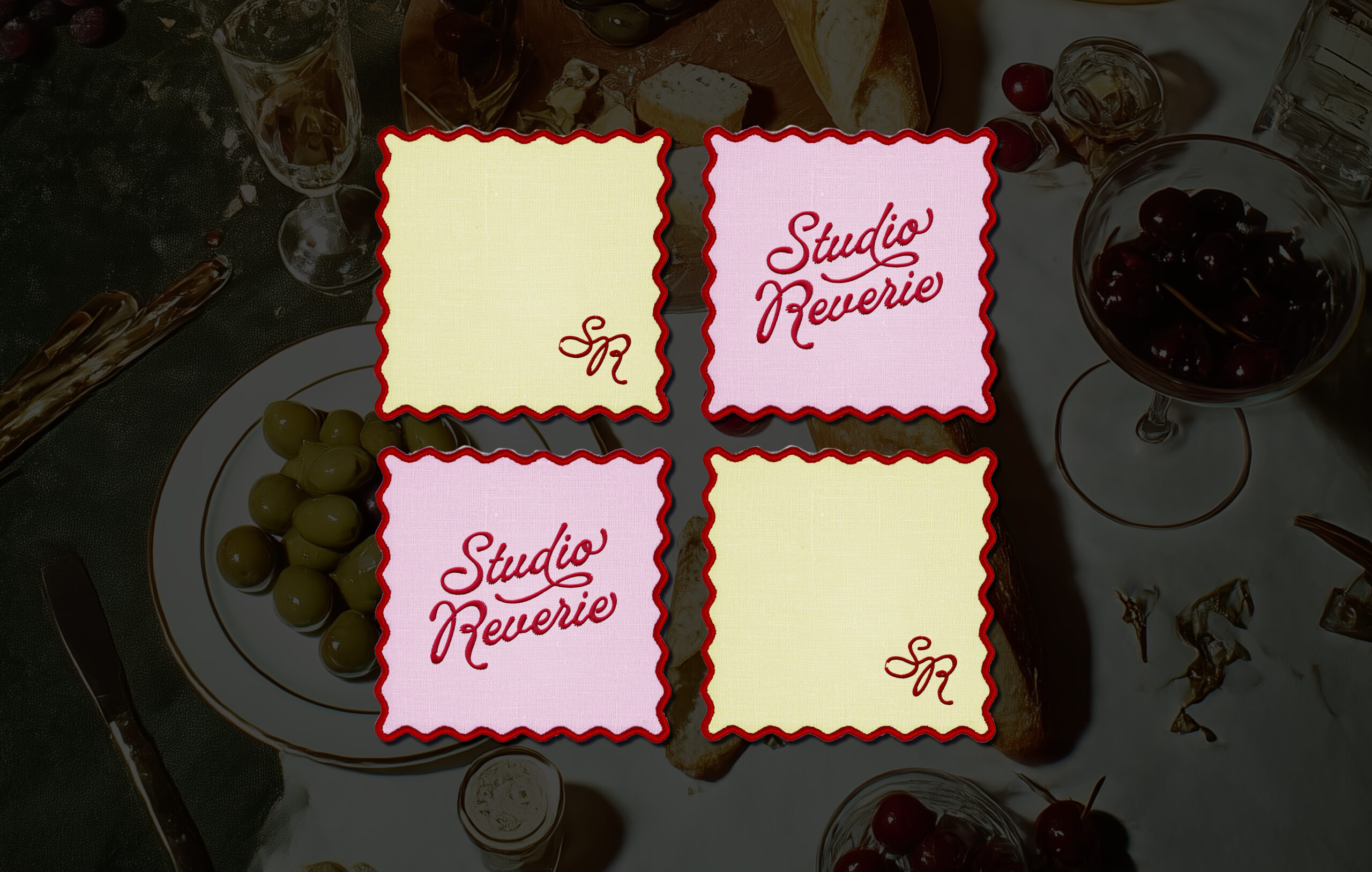 Studio Reverie - Bold Brand Board by Sarah Ann Design