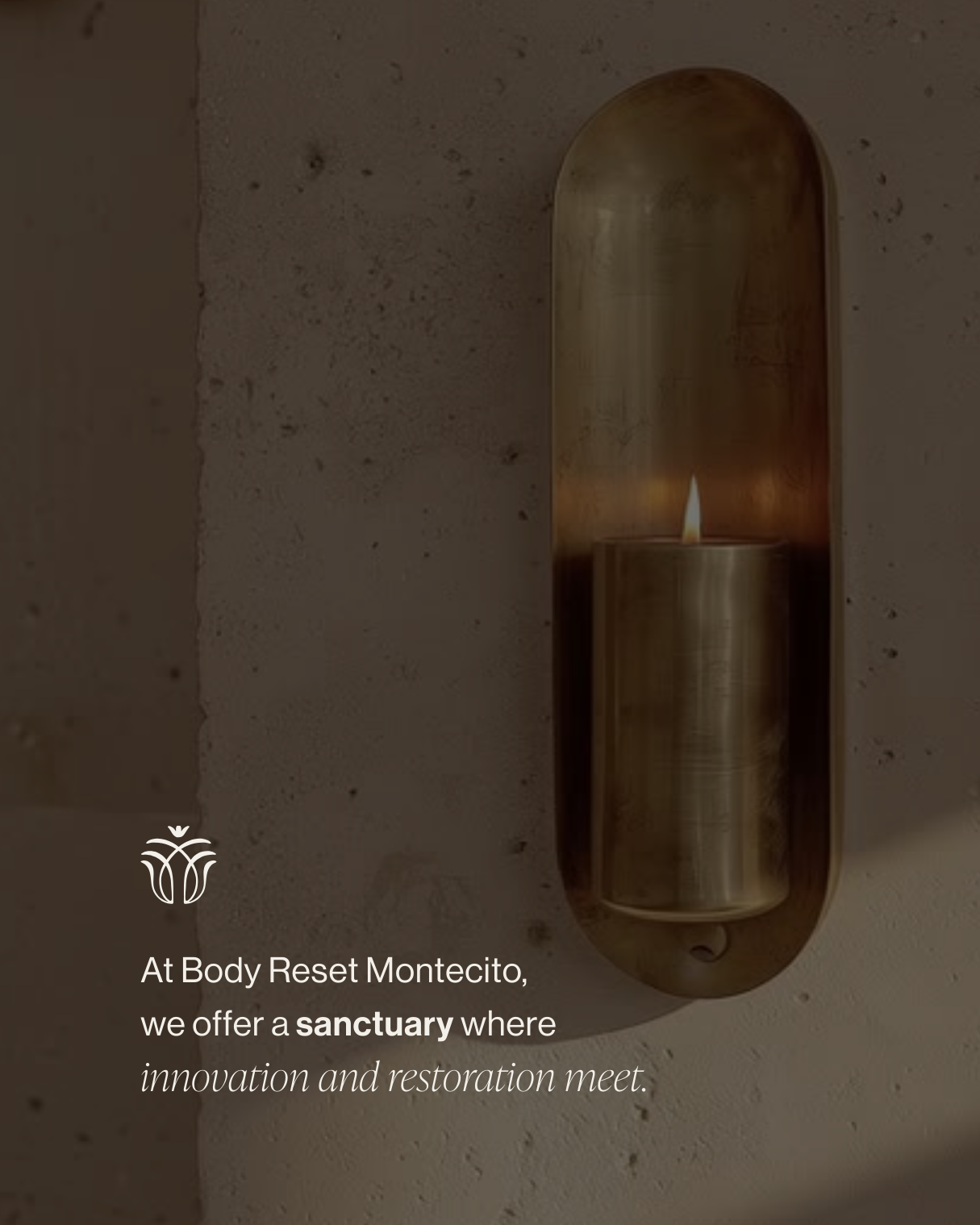 Luxury Wellness Brand Design // Body Reset Montecito